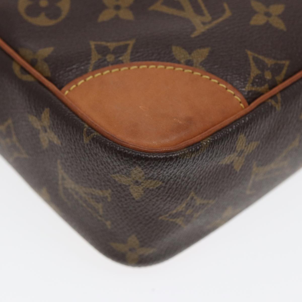 LOUIS VUITTON Monogram Compiegne 28 Clutch Bag M51845 LV Auth 82921