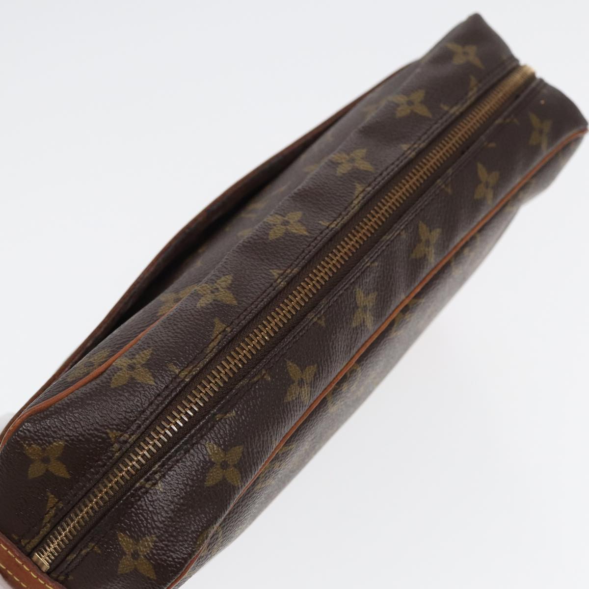 LOUIS VUITTON Monogram Compiegne 28 Clutch Bag M51845 LV Auth 82921