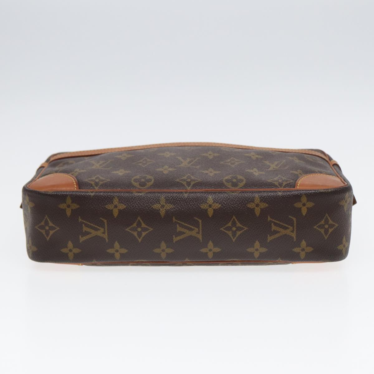 LOUIS VUITTON Monogram Compiegne 28 Clutch Bag M51845 LV Auth 82921