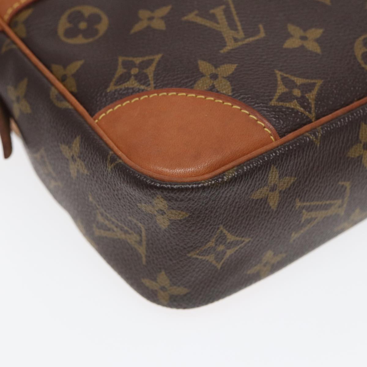 LOUIS VUITTON Monogram Compiegne 28 Clutch Bag M51845 LV Auth 82921