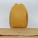 LOUIS VUITTON Epi Mabillon Backpack Yellow M52239 LV Auth 82929-12