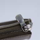 LOUIS VUITTON Epi Pochette Accessoires Pouch Gray Pepper LV Auth 82930V-9