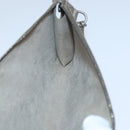 LOUIS VUITTON Epi Pochette Accessoires Pouch Gray Pepper LV Auth 82930A-19