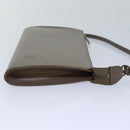 LOUIS VUITTON Epi Pochette Accessoires Pouch Gray Pepper LV Auth 82930V-4