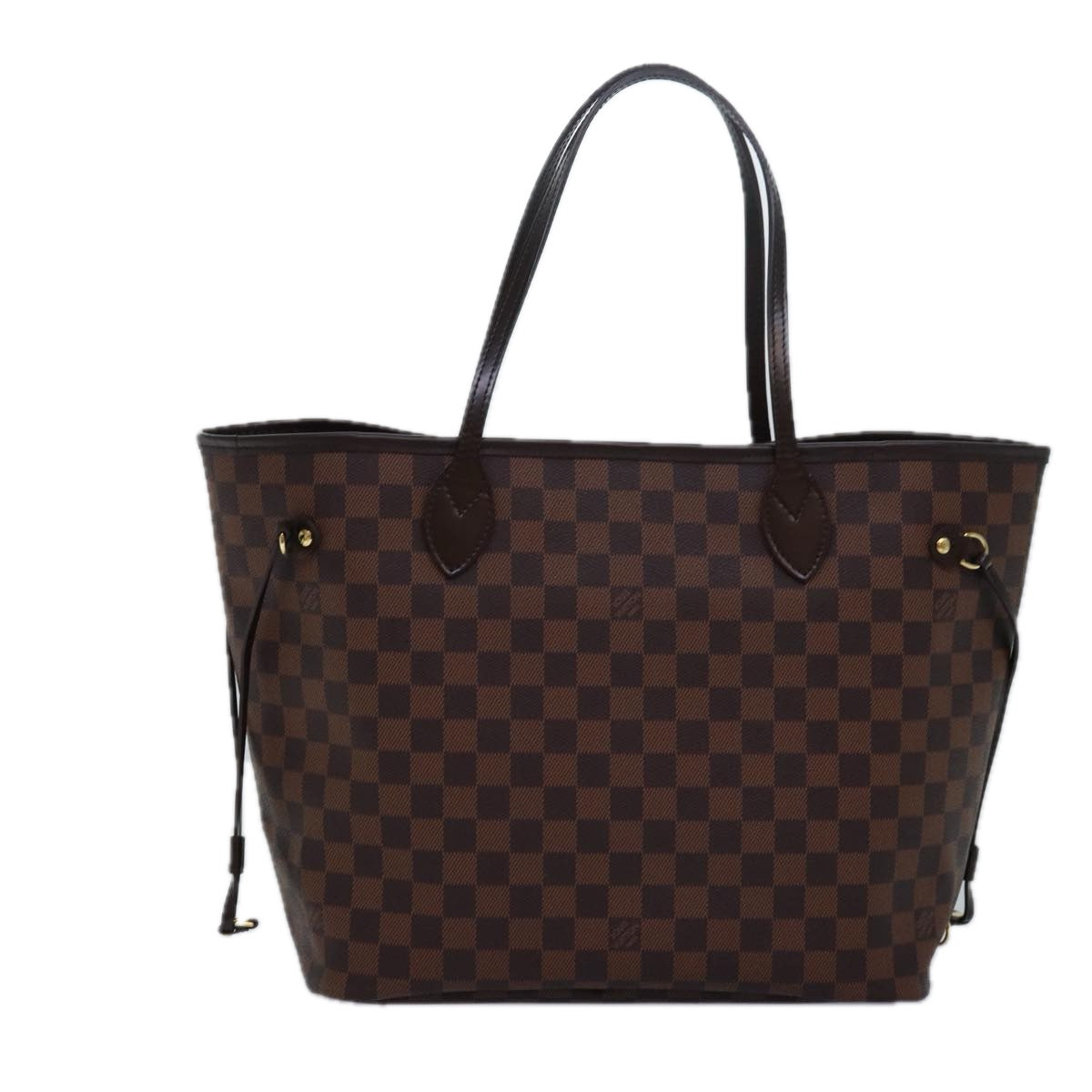 LOUIS VUITTON Damier Ebene Neverfull MM Tote Bag N51105 LV Auth 82932A - 0