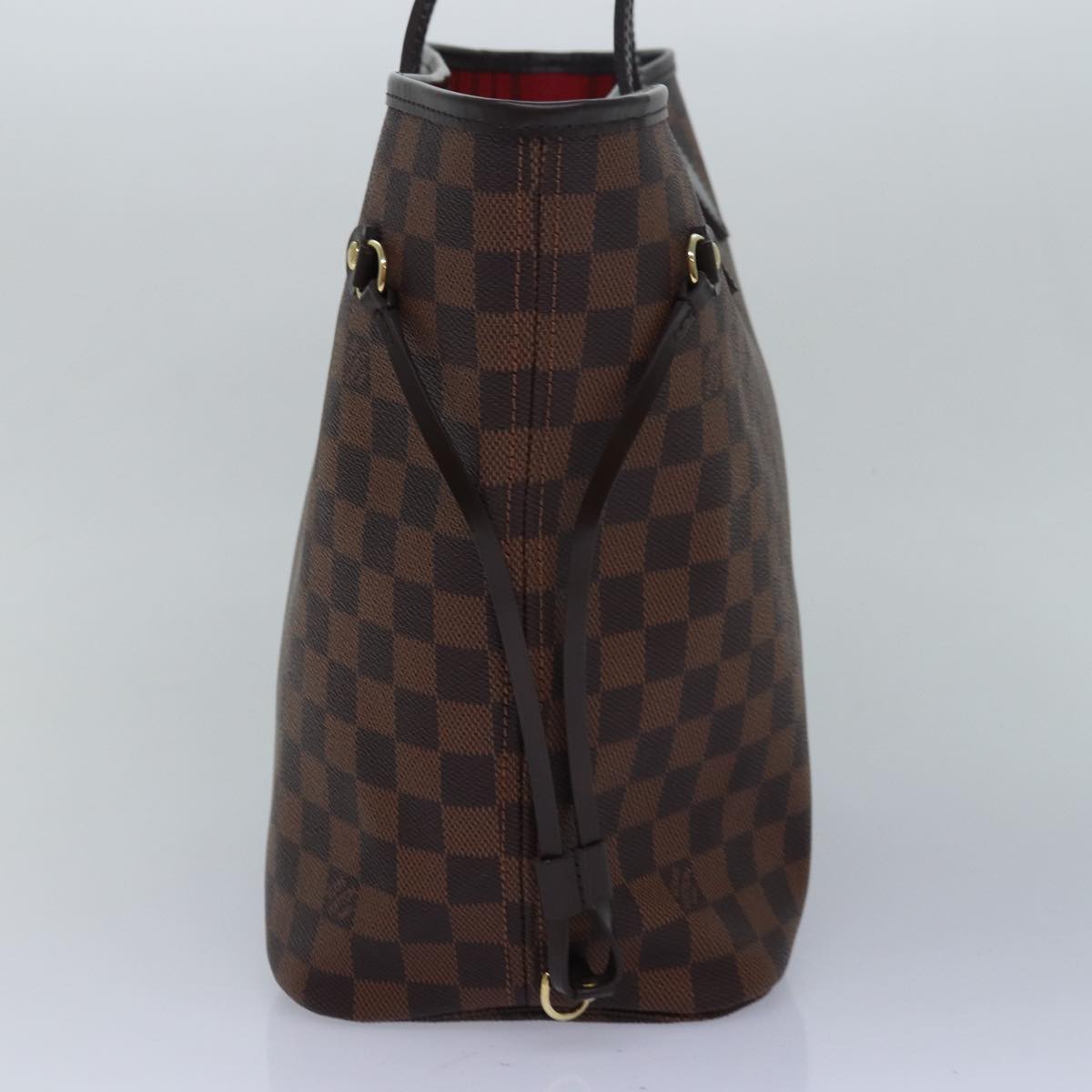 LOUIS VUITTON Damier Ebene Neverfull MM Tote Bag N51105 LV Auth 82932A