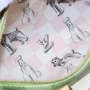 LOUIS VUITTON Damier Golf Keepall Bandouliere 35 Bag Green N40671 LV Auth 82933S-11