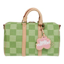LOUIS VUITTON Damier Golf Keepall Bandouliere 35 Bag Green N40671 LV Auth 82933S-13