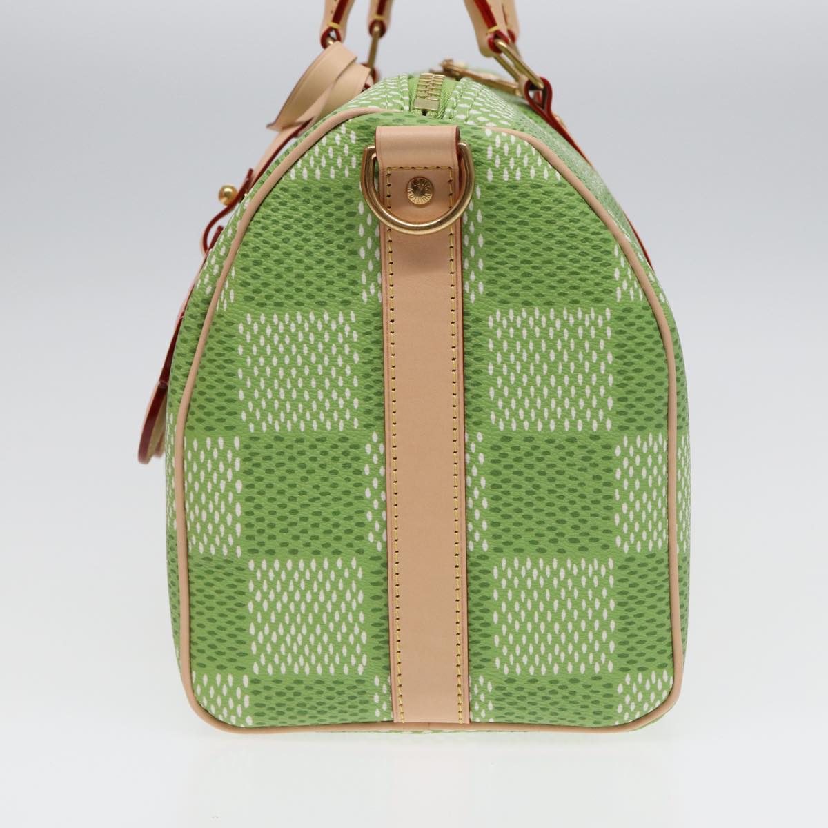 LOUIS VUITTON Damier Golf Keepall Bandouliere 35 Bag Green N40671 LV Auth 82933S