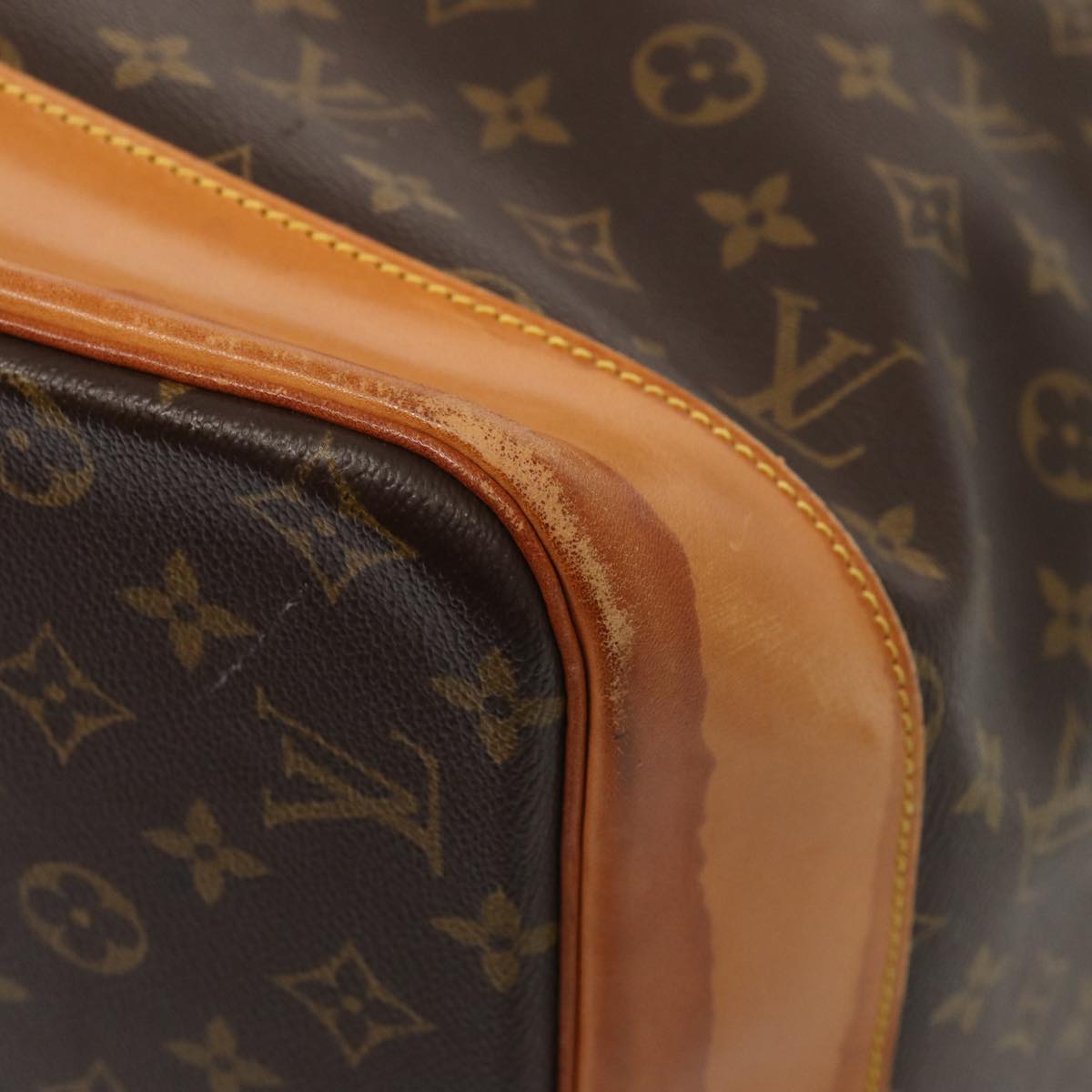 LOUIS VUITTON Monogram Sac Marine Shoulder Bag M41235 LV Auth 82935