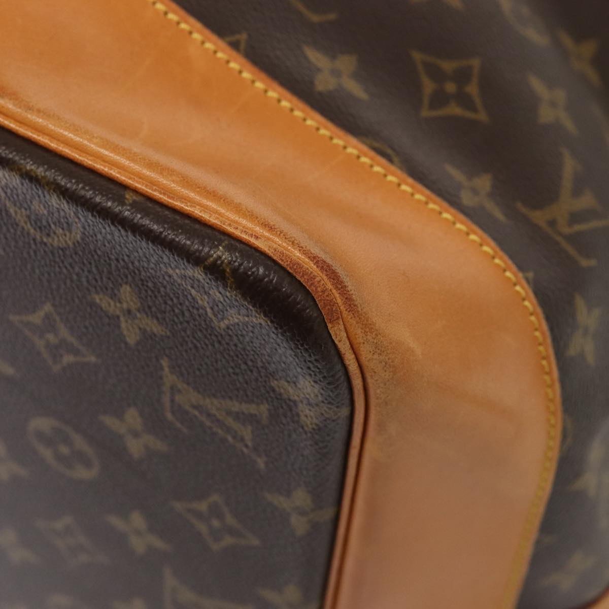 LOUIS VUITTON Monogram Sac Marine Shoulder Bag M41235 LV Auth 82935