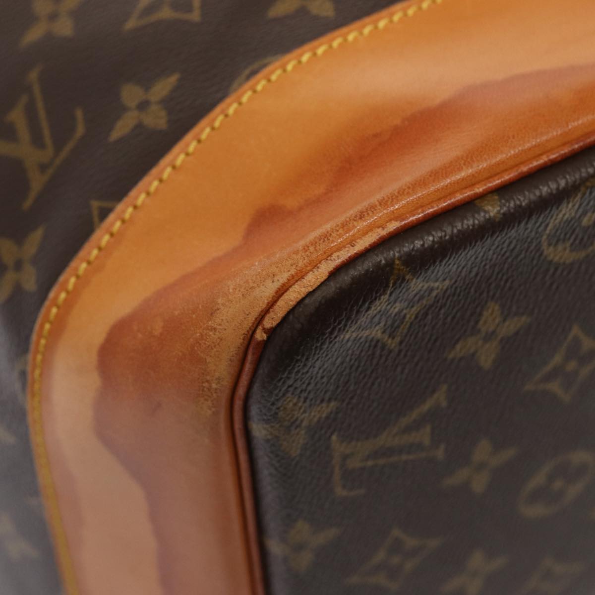 LOUIS VUITTON Monogram Sac Marine Shoulder Bag M41235 LV Auth 82935