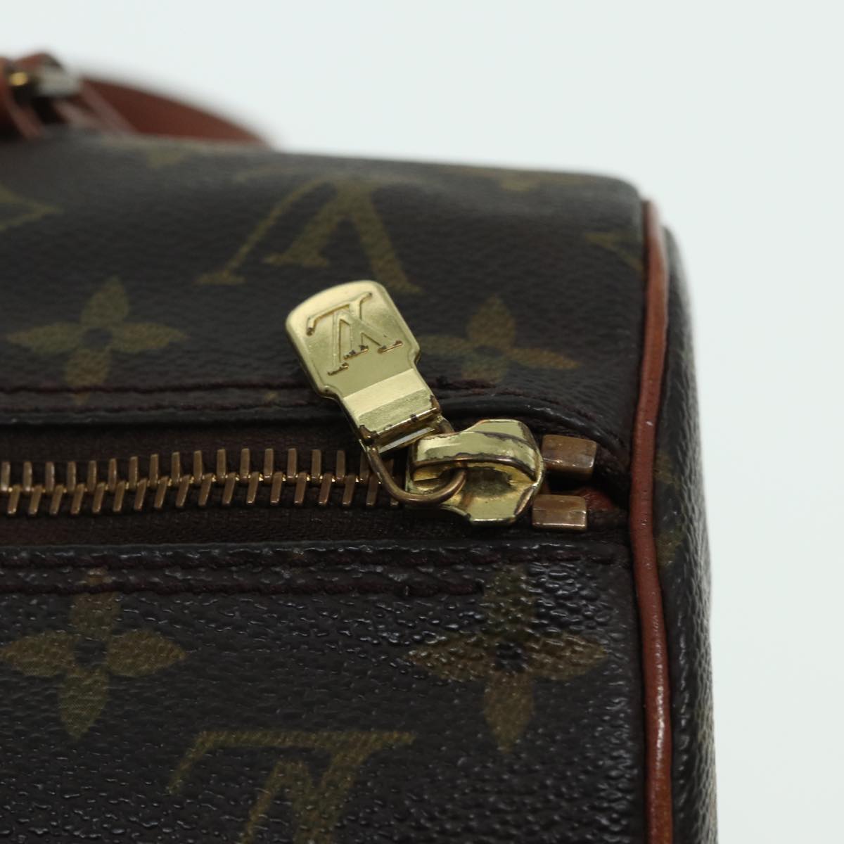 LOUIS VUITTON Monogram Papillon 30 Hand Bag M51385 LV Auth 82945