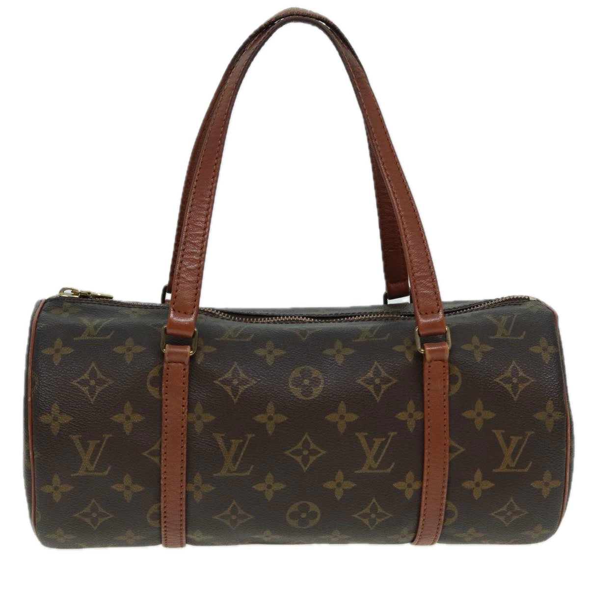 LOUIS VUITTON Monogram Papillon 30 Hand Bag M51385 LV Auth 82945