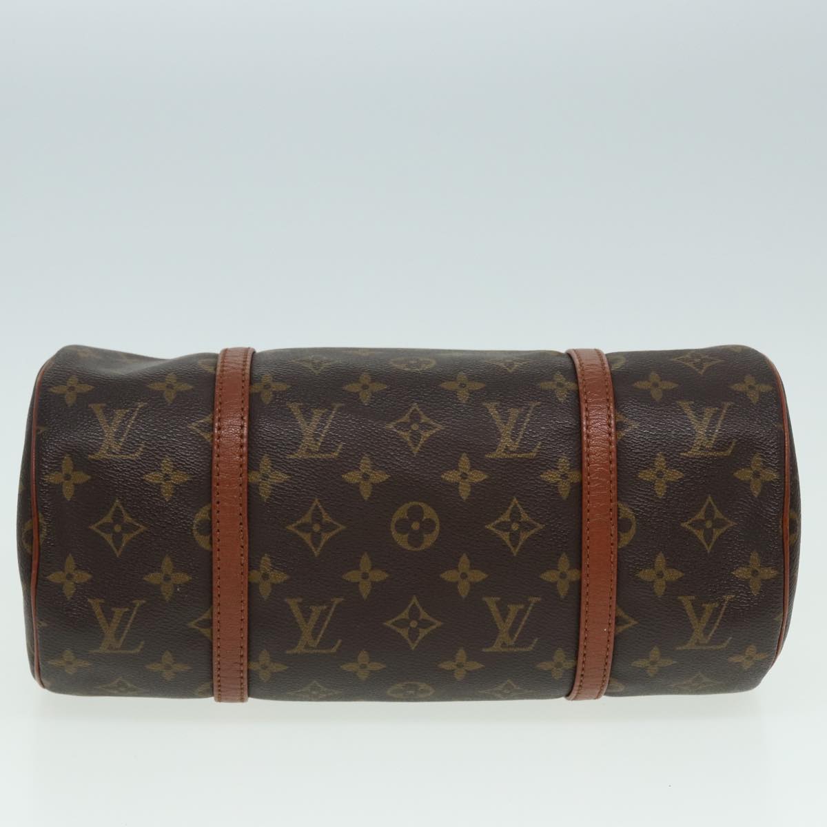 LOUIS VUITTON Monogram Papillon 30 Hand Bag M51385 LV Auth 82945