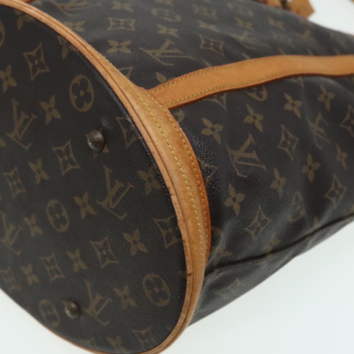 LOUIS VUITTON Monogram Bucket GM Shoulder Bag M42236 LV Auth 82965