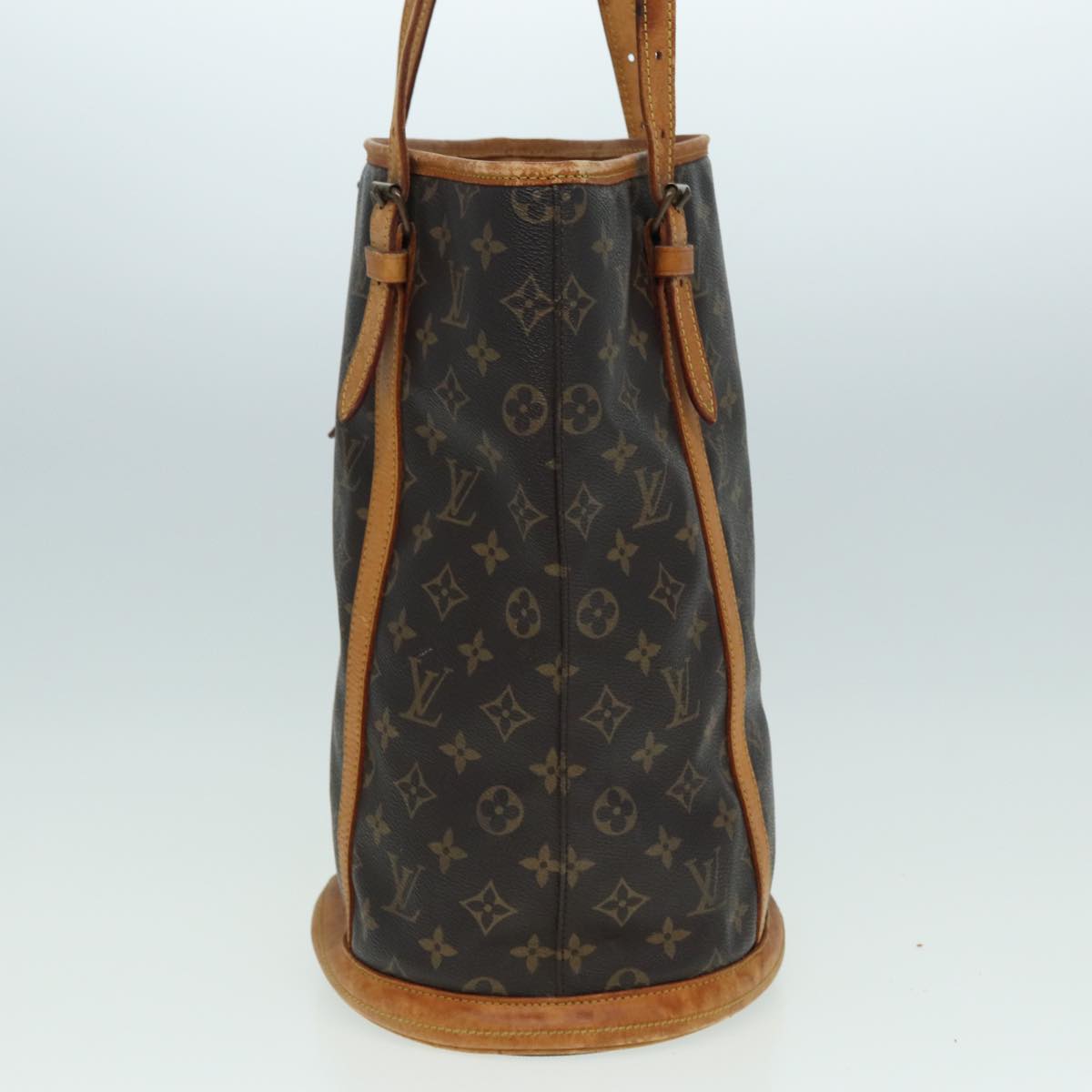 LOUIS VUITTON Monogram Bucket GM Shoulder Bag M42236 LV Auth 82965