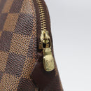 LOUIS VUITTON Damier Ebene Pochette Cosmetic PM Pouch N47516 LV Auth 82978-8