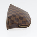 LOUIS VUITTON Damier Ebene Pochette Cosmetic PM Pouch N47516 LV Auth 82978-4