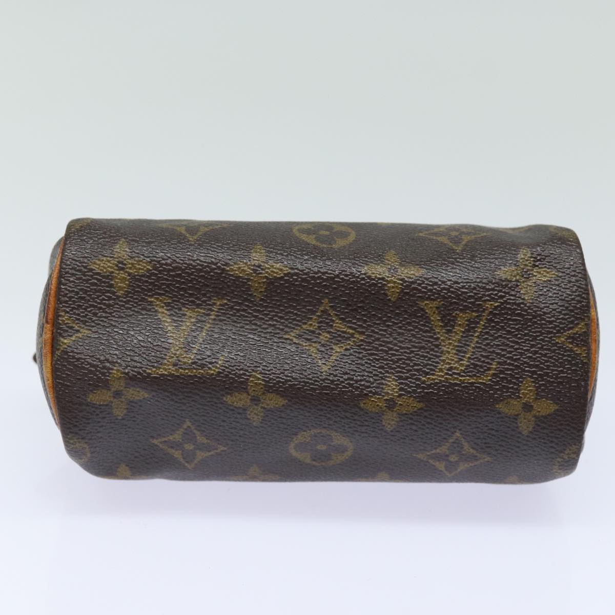 LOUIS VUITTON Monogram Mini Speedy Hand Bag M41534 LV Auth 82983