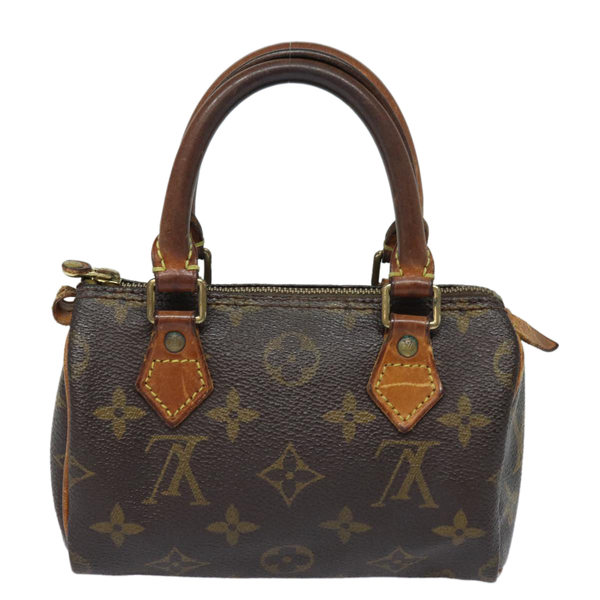 LOUIS VUITTON Monogram Mini Speedy Hand Bag M41534 LV Auth 82983 - 0