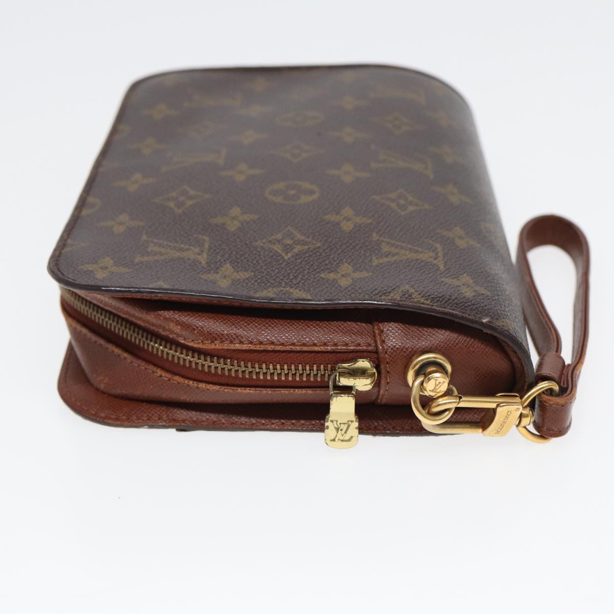 LOUIS VUITTON Monogram Orsay Clutch Bag M51790 LV Auth 82995