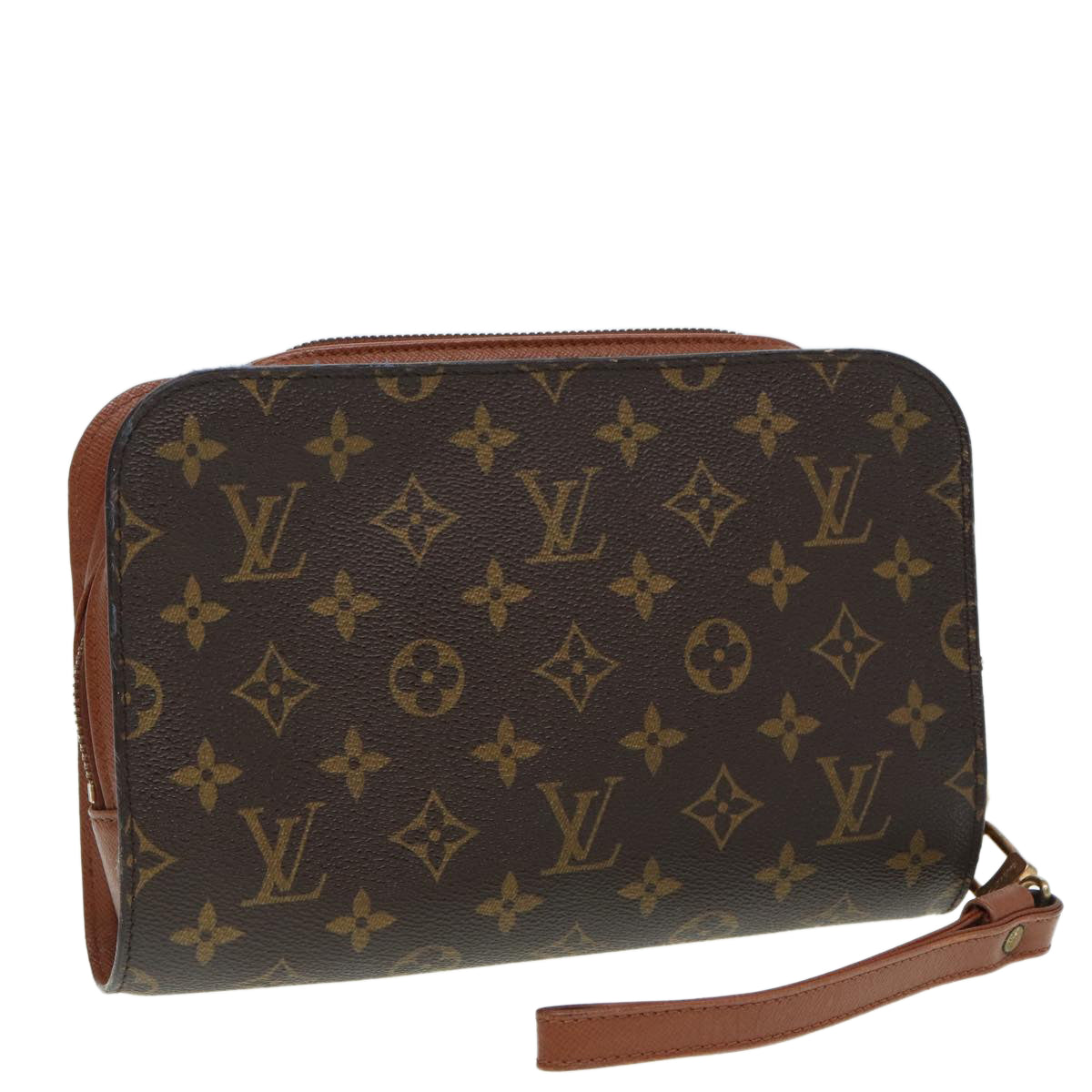 LOUIS VUITTON Monogram Orsay Clutch Bag M51790 LV Auth 82996