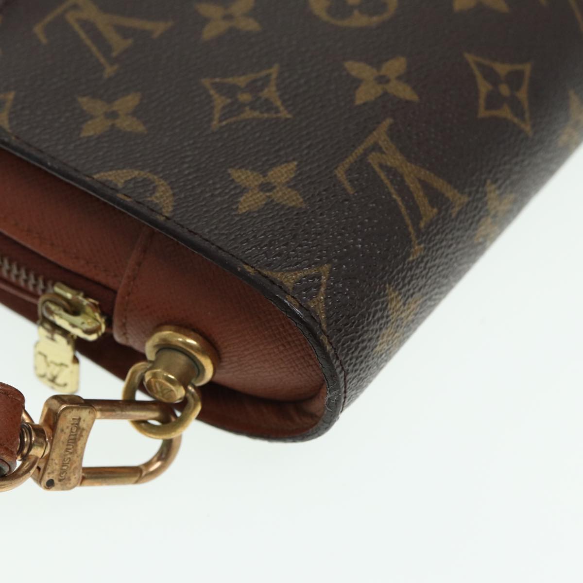 LOUIS VUITTON Monogram Orsay Clutch Bag M51790 LV Auth 82996