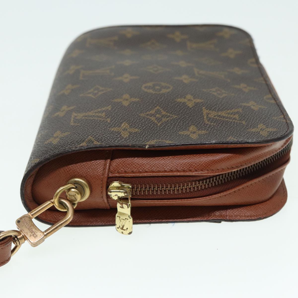 LOUIS VUITTON Monogram Orsay Clutch Bag M51790 LV Auth 82996