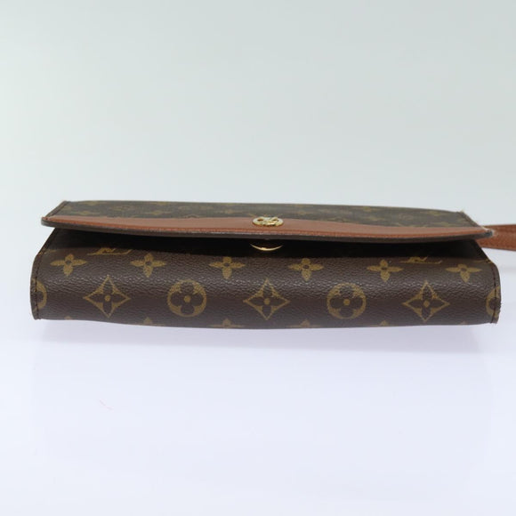 LOUIS VUITTON Monogram Bordeaux 24 Schoudertas M51798 LV Auth 83005