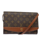 LOUIS VUITTON Monogram Bordeaux 24 Schoudertas M51798 LV Auth 83005-1