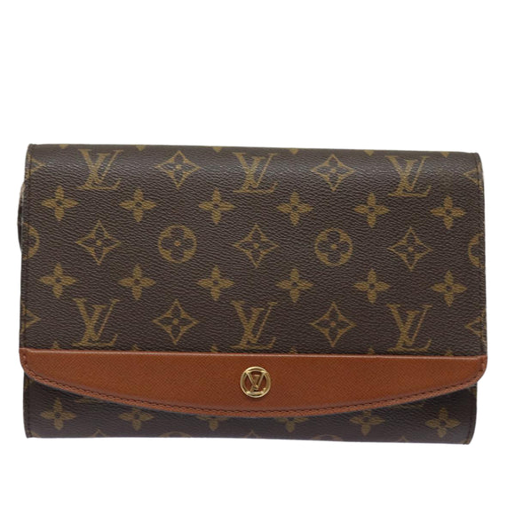 LOUIS VUITTON Monogram Bordeaux 24 Schoudertas M51798 LV Auth 83005