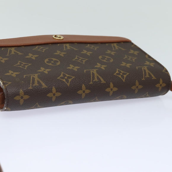 LOUIS VUITTON Monogram Bordeaux 24 Schoudertas M51798 LV Auth 83005