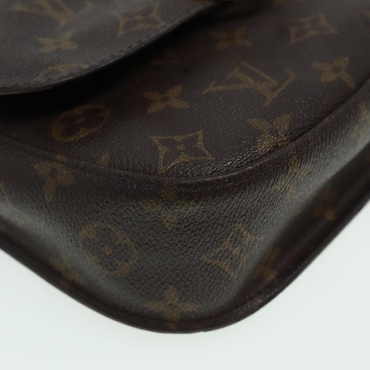 LOUIS VUITTON Monogram Saint Cloud MM Shoulder Bag M51243 LV Auth 83009