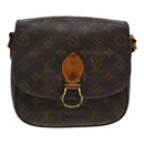 LOUIS VUITTON Monogram Saint Cloud MM Shoulder Bag M51243 LV Auth 83009-13