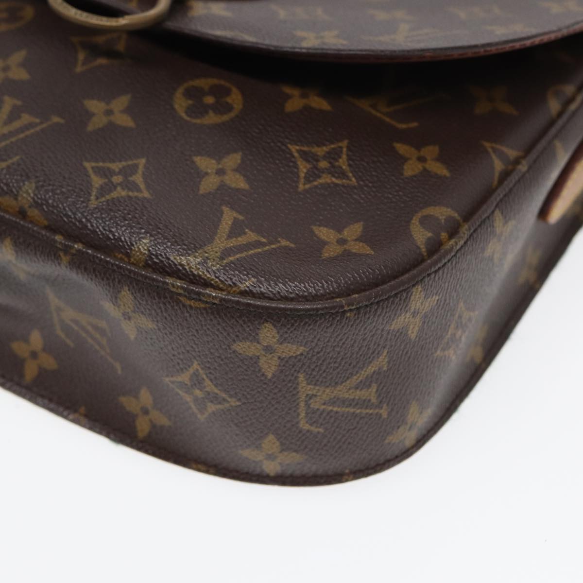 LOUIS VUITTON Monogram Saint Cloud GM Shoulder Bag M51242 LV Auth 83010