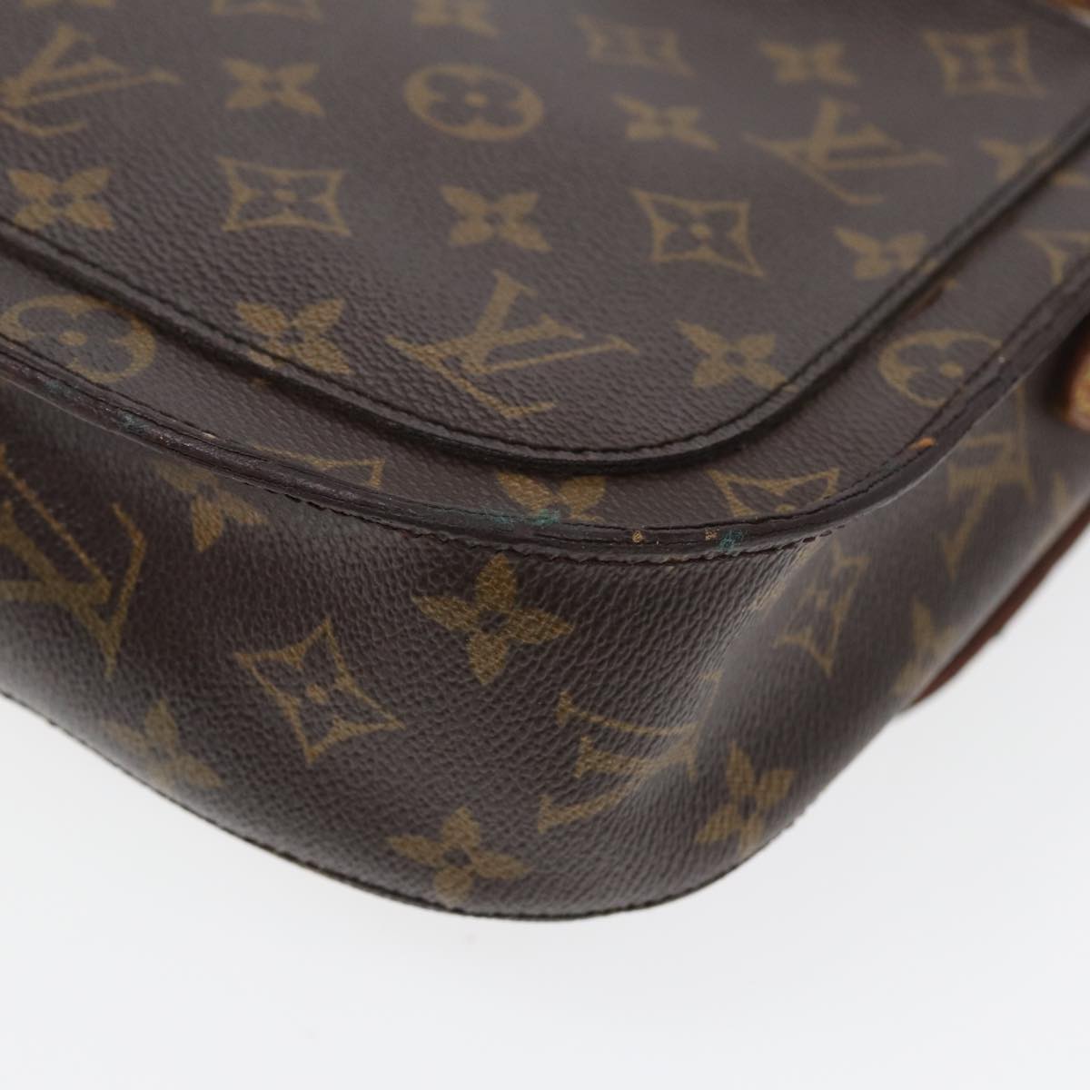 LOUIS VUITTON Monogram Saint Cloud GM Shoulder Bag M51242 LV Auth 83010