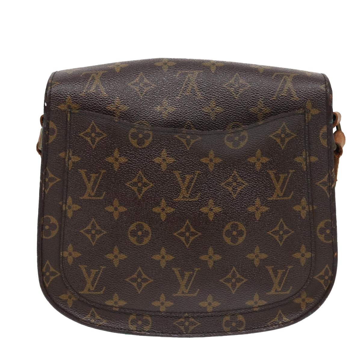 LOUIS VUITTON Monogram Saint Cloud GM Shoulder Bag M51242 LV Auth 83010