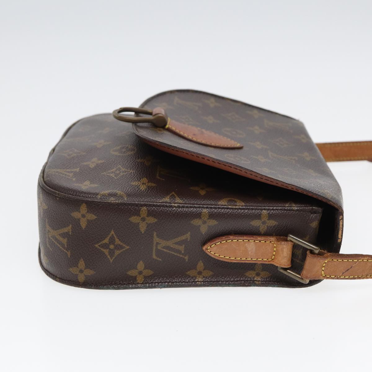 LOUIS VUITTON Monogram Saint Cloud GM Shoulder Bag M51242 LV Auth 83010