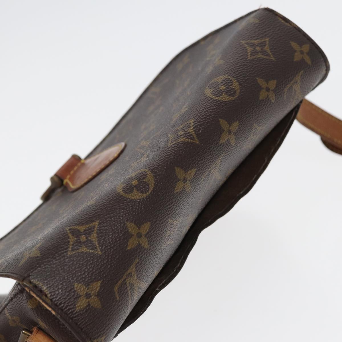 LOUIS VUITTON Monogram Saint Cloud GM Shoulder Bag M51242 LV Auth 83010