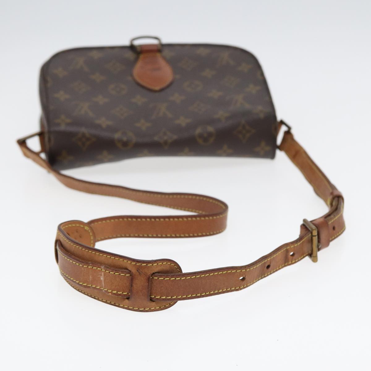 LOUIS VUITTON Monogram Saint Cloud GM Shoulder Bag M51242 LV Auth 83010