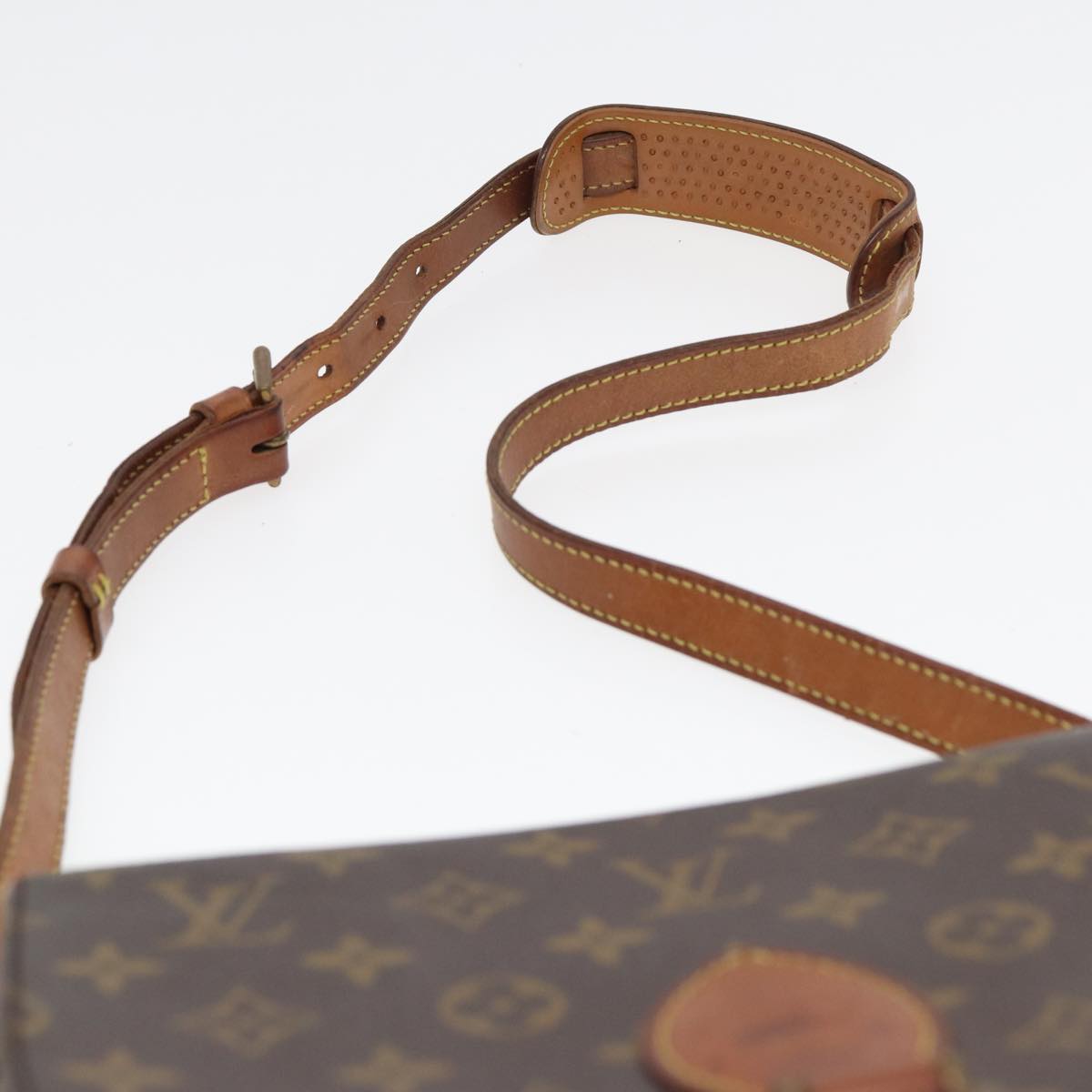 LOUIS VUITTON Monogram Saint Cloud GM Shoulder Bag M51242 LV Auth 83010