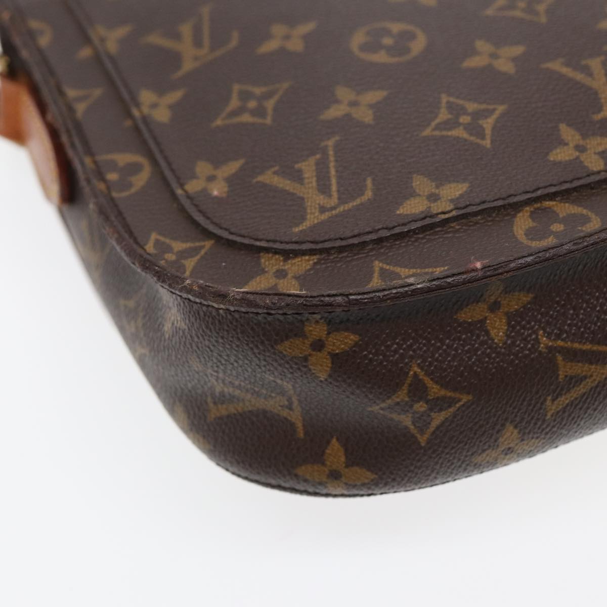 LOUIS VUITTON Monogram Saint Cloud GM Shoulder Bag M51242 LV Auth 83011