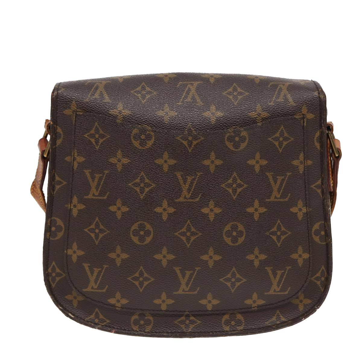 LOUIS VUITTON Monogram Saint Cloud GM Shoulder Bag M51242 LV Auth 83011