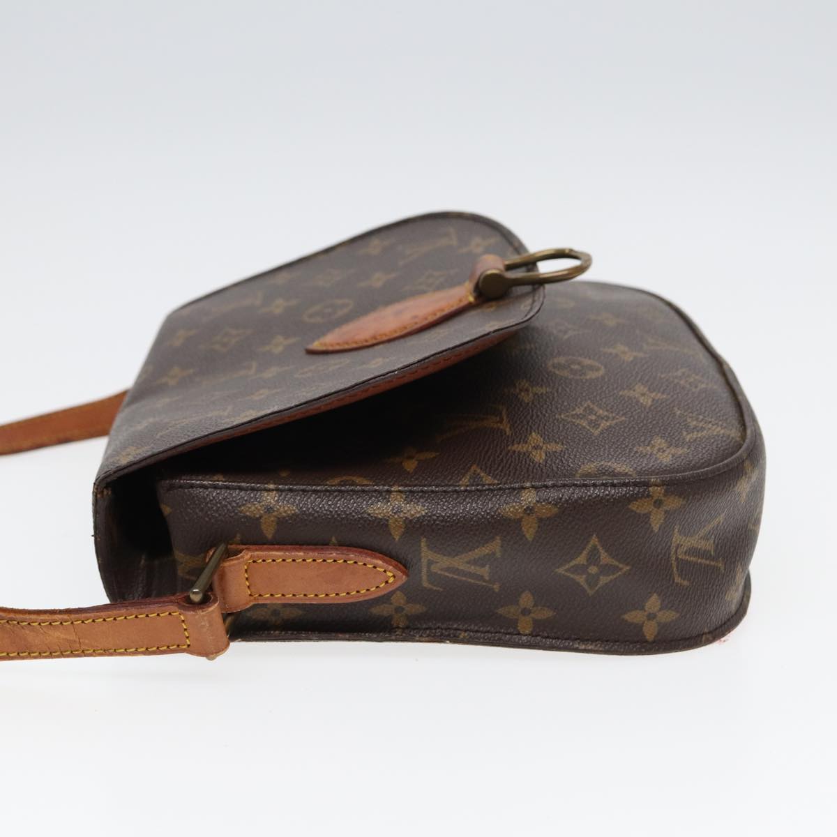 LOUIS VUITTON Monogram Saint Cloud GM Shoulder Bag M51242 LV Auth 83011