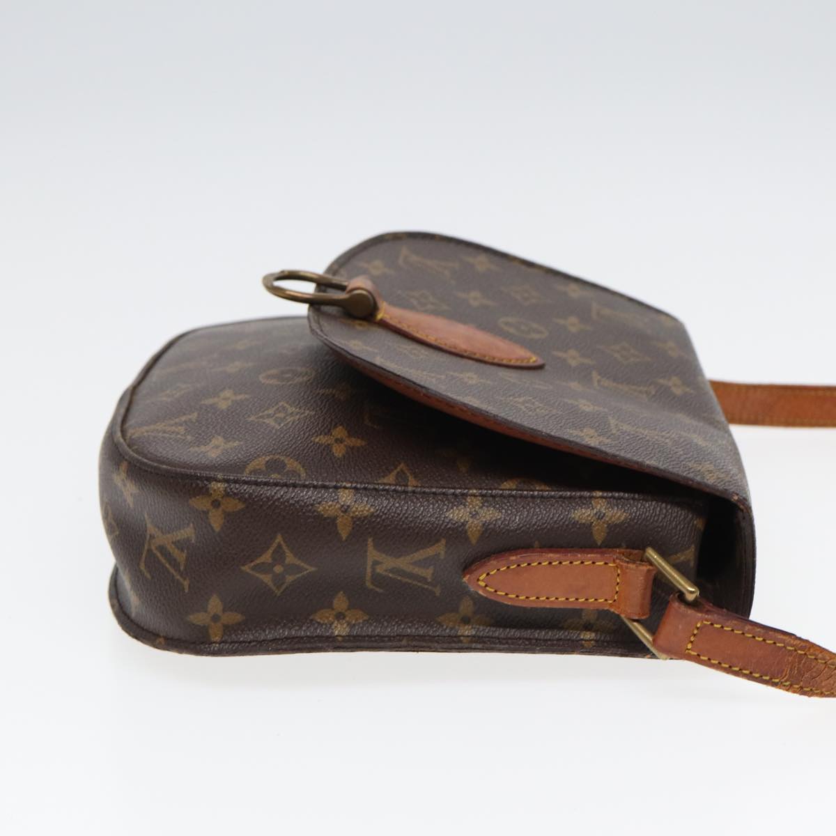 LOUIS VUITTON Monogram Saint Cloud GM Shoulder Bag M51242 LV Auth 83011