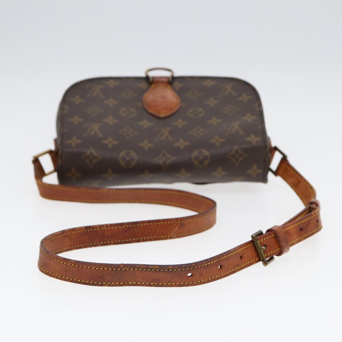 LOUIS VUITTON Monogram Saint Cloud GM Shoulder Bag M51242 LV Auth 83011