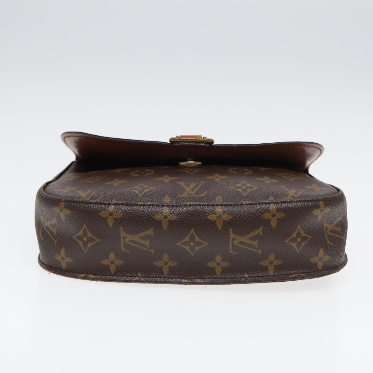 LOUIS VUITTON Monogram Saint Cloud GM Shoulder Bag M51242 LV Auth 83011