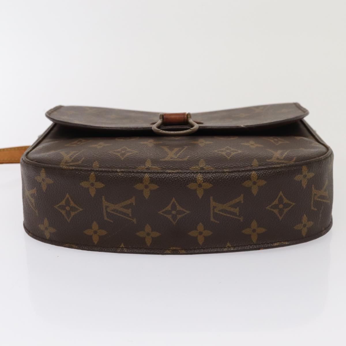 LOUIS VUITTON Monogram Saint Cloud GM Shoulder Bag M51242 LV Auth 83012