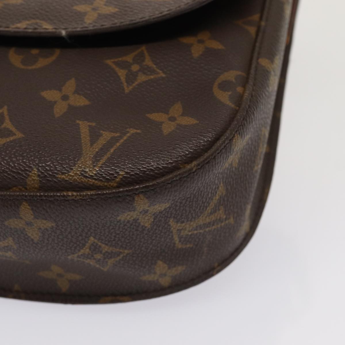 LOUIS VUITTON Monogram Saint Cloud GM Shoulder Bag M51242 LV Auth 83012